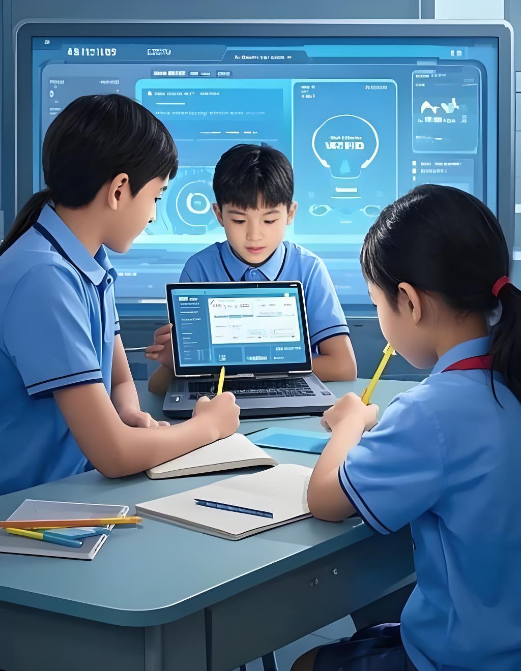 初中阶段应用｜中升智学 AI 精准攻克初中分化难题，中升时代教育助力稳步升学衔接