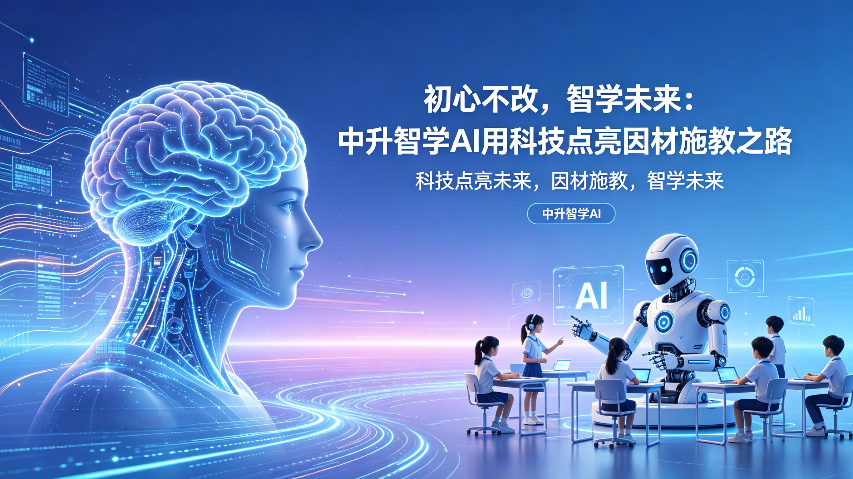 初心不改,智学未来:中升智学 AI 用科技点亮因材施教之路