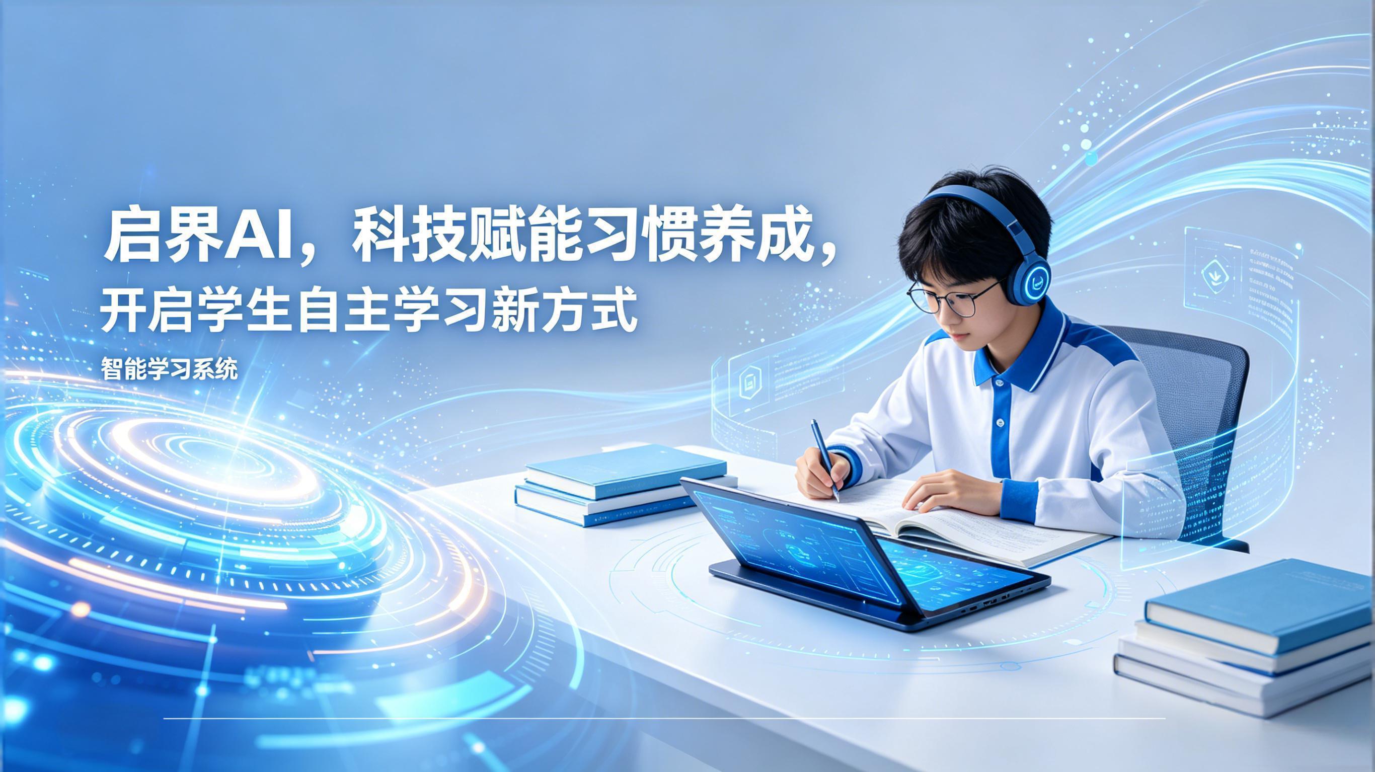 启界 AI，科技赋能习惯养成，开启学生自主学习新方式